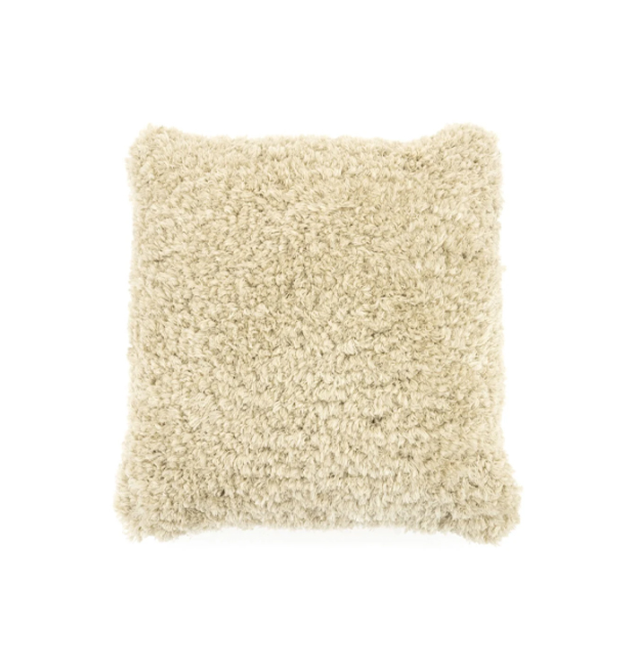 Sierkussen naturel fluffy polyester